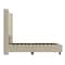 Flash Furniture Beige Full Platform Bed with Tufted Headboard YK-1077-BEIGE-F-GG - alternate 3